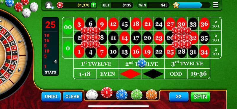 Roulette PQ88: Chinh phục game bài cò quay thưởng lớn 3 ván bài roulette